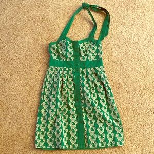 EUC Anthropologie Floreat Cockadoodle dress